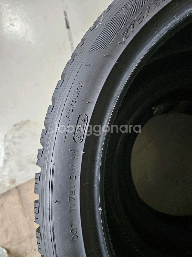 한국타이어 아이셉트 에보3 275 35 20 한대분--5