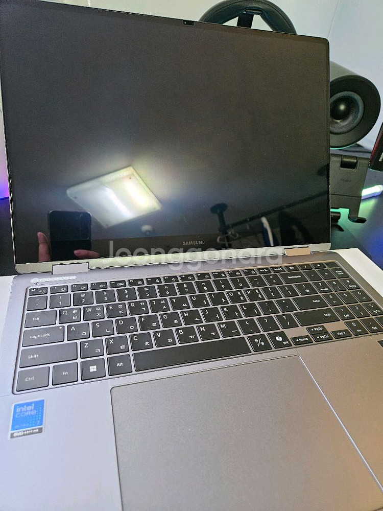 갤럭시 북 5 Pro 360 + 모니터 암, 거치대--2