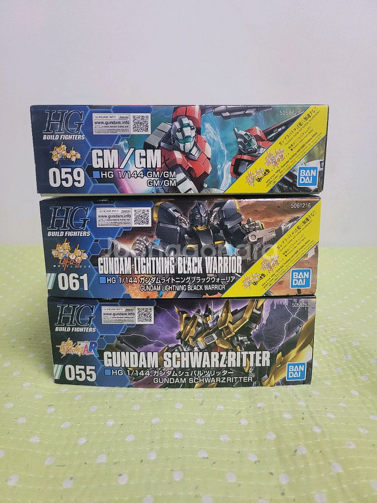 [건담,건프라]HG 빌드 파이터즈 시리즈(짐/짐,슈바르츠리터 등)--0