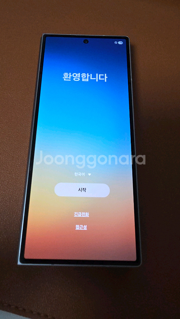 갤럭시 z폴드6 256기가 실버 팝니다.(자급제)--5