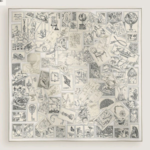 에르메스 까레 스카프 우표 까레 90 까레 그리스