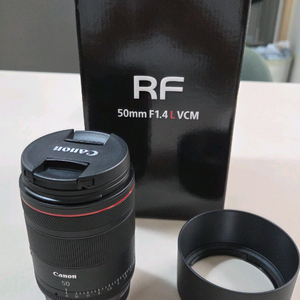 캐논 RF 50mm F1.4 L VCM 렌즈 판매합니다