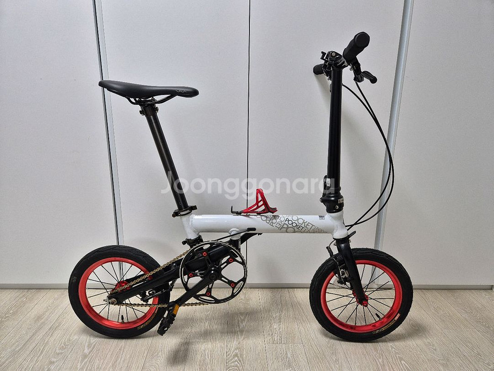 ANM 포켓14 초경량 접이식 미니벨로 싱글기어 급처--0