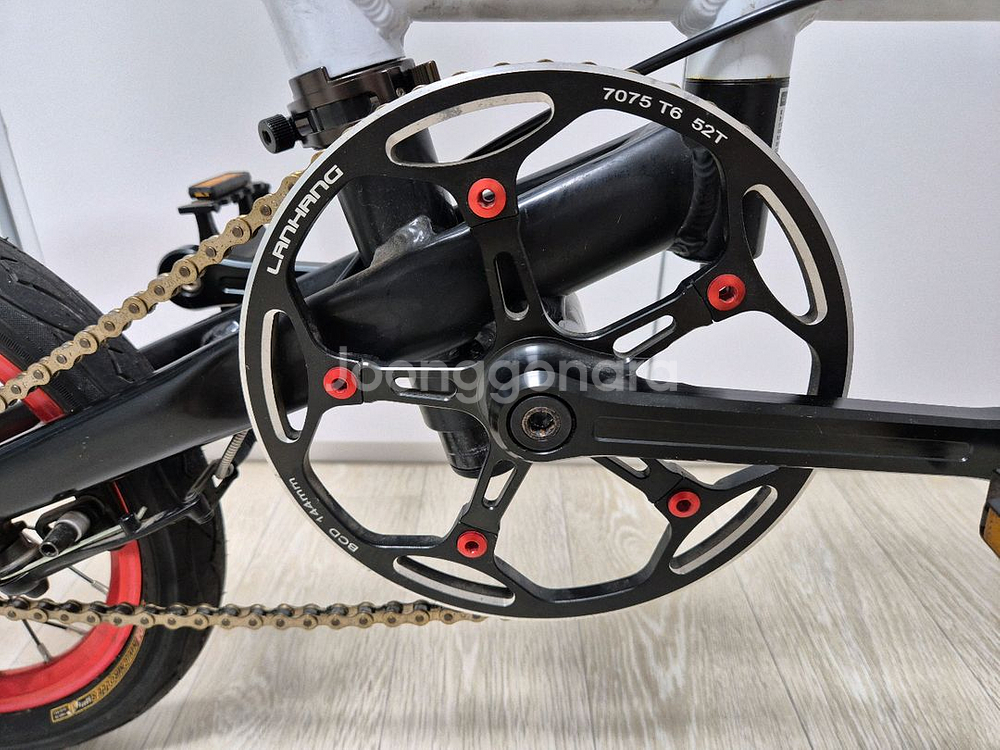 ANM 포켓14 초경량 접이식 미니벨로 싱글기어 급처--2