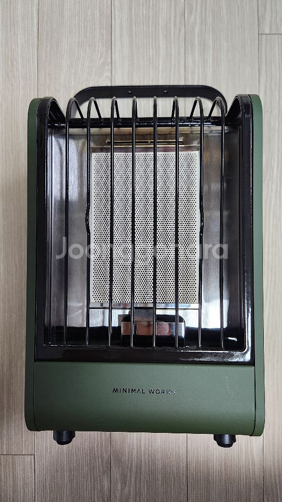 미니멀웍스 온기 가스히터 미디움 사이즈 그린칼라--1