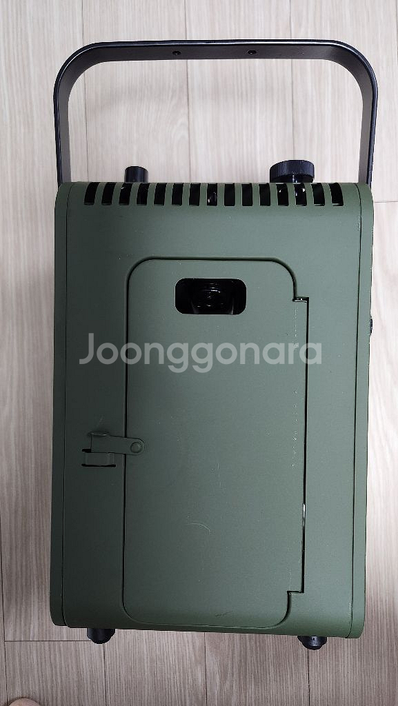 미니멀웍스 온기 가스히터 미디움 사이즈 그린칼라--3