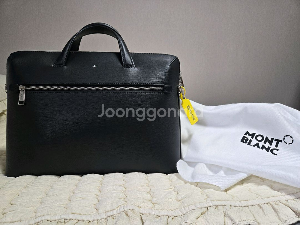 몽블랑 Sartorial 남성 서류 가방 블랙--0