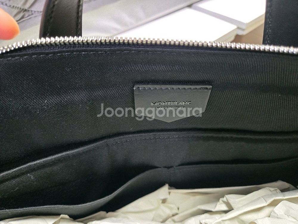 몽블랑 Sartorial 남성 서류 가방 블랙--3