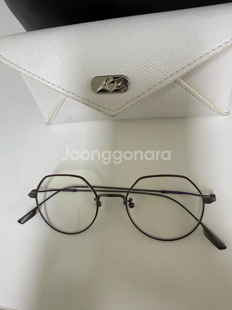 벨르리아 자이드 블루가드 안경 다크브라운--0