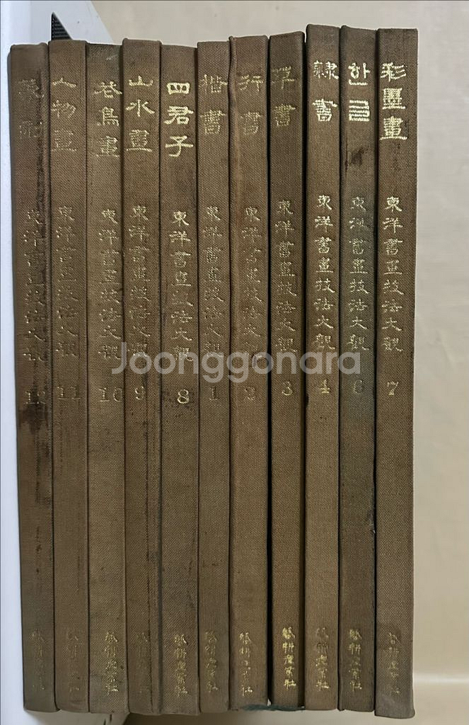 동양서화기법대관--0