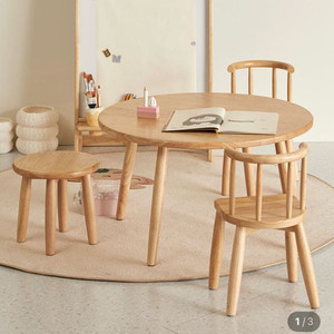 팀버토츠 유아원목테이블의자세트