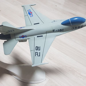 알루미늄 다이캐스팅 F-16 대한민국공군전투기 택포5만