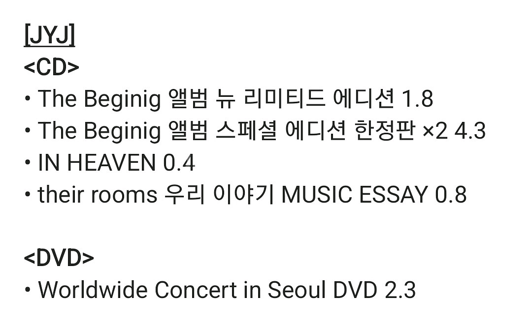 김준수 동방신기 JYJ DVD 앨범 CD 엠디 MD--3