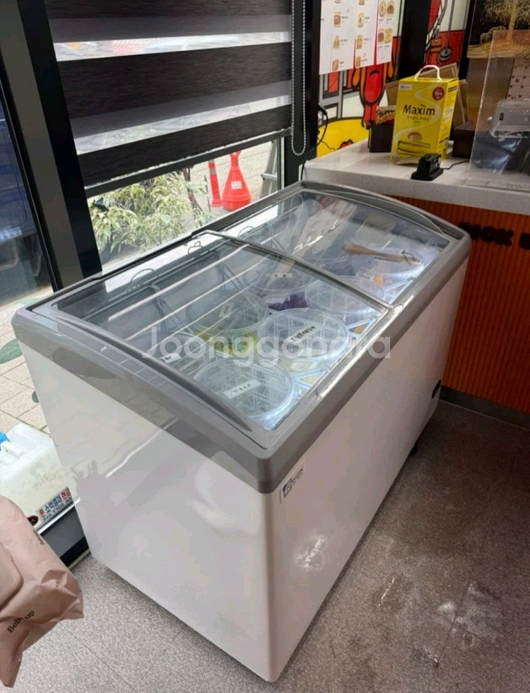 (매장정리)초저온 냉동 쇼케이스 참치냉동고 360L--0