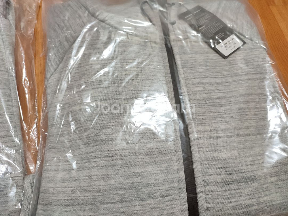 무신사 테크플리스 조거팬츠 집업후드 세트 L사이즈--6