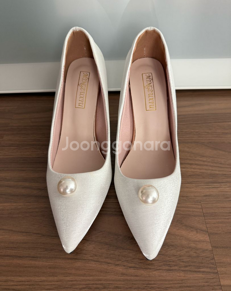 장식 장식 웨딩슈즈 (235mm)--0