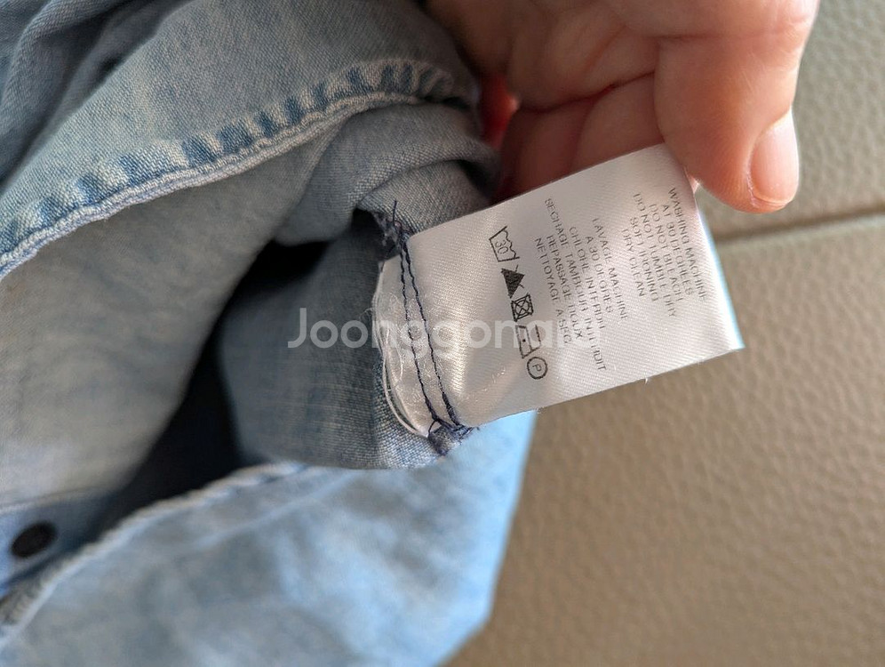 IRO JEANS 이로 디스트로이드 데님 셔츠 6만 5천--5