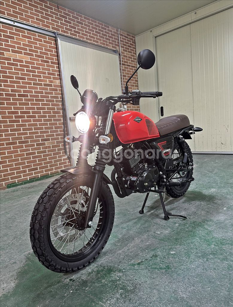 키웨이SR125/2024년식/400KM/블박O/오토바이--1