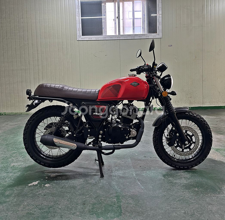 키웨이SR125/2024년식/400KM/블박O/오토바이--4