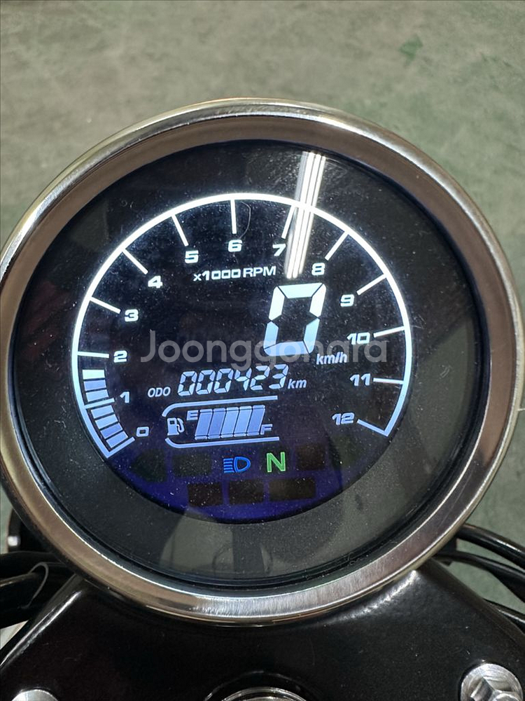 키웨이SR125/2024년식/400KM/블박O/오토바이--9