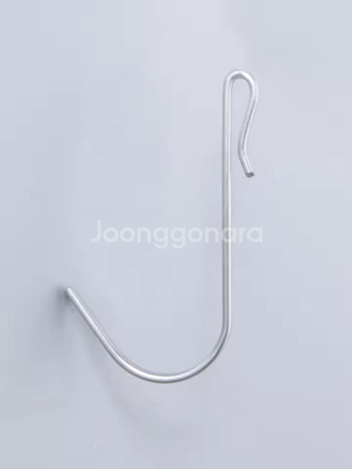 [새제품] 스텐304 강력 스텐레스 J후크 6개 세트--2