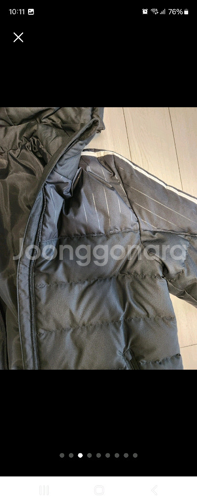 아디다스 TIRO15 L DWN JK 덕다운 롱패딩--2