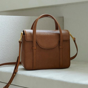 엘로주 elloge 레지나 플립 백 카멜 새상품