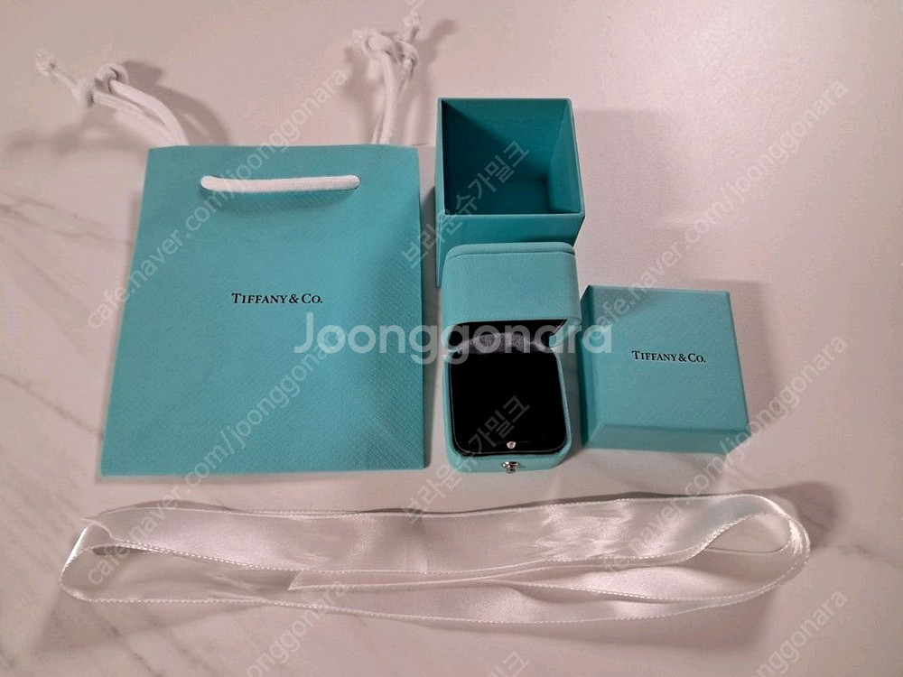 티파니 반지케이스 박스 풀세트팝니다--0