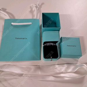 티파니 반지케이스 박스 풀세트팝니다