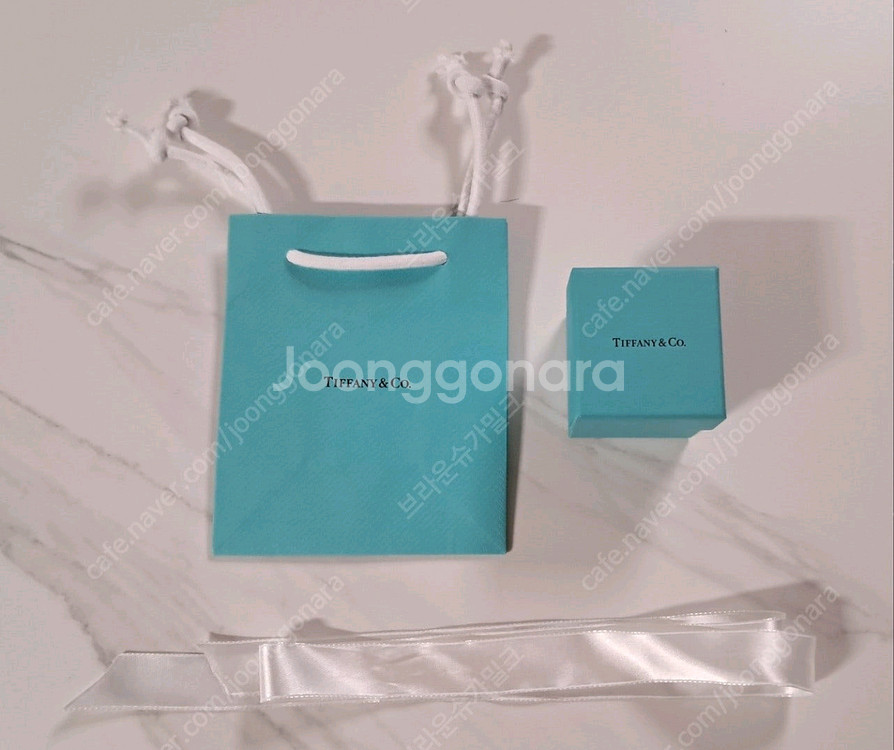 티파니 반지케이스 박스 풀세트팝니다--1