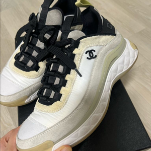 샤넬 믹스드 파이버 스니커즈