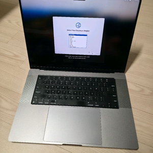 맥북프로 16 M1 Pro 스페이스 그레이 / 영문키보