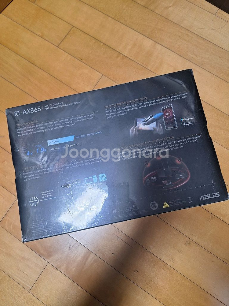 ASUS AX86S WiFi6 아수스 기가인터넷 공유기--1