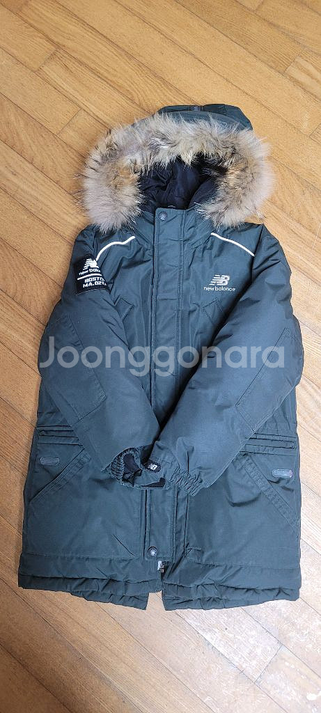 뉴발란스 패딩 140 사이즈--0