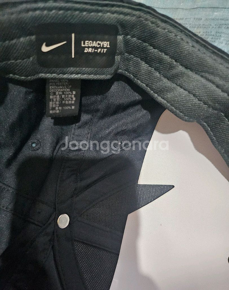 나이키 드라이핏 레거시91 테크캡 모자 2종 싸게 팝니--4