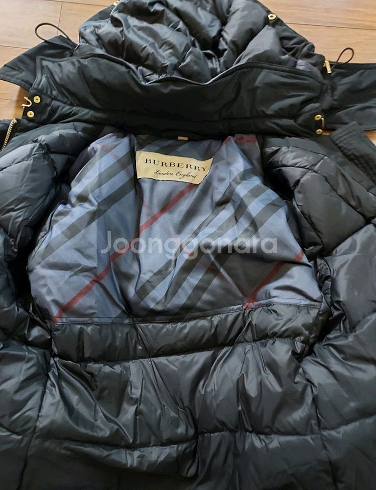 버버리 여성 블랙 66사이즈--2