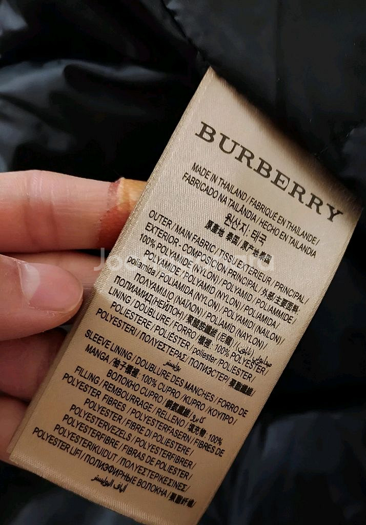 버버리 여성 블랙 66사이즈--3