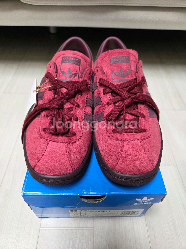 아디다스 토바코 그루엔 버건디 [225, 새상품]--1