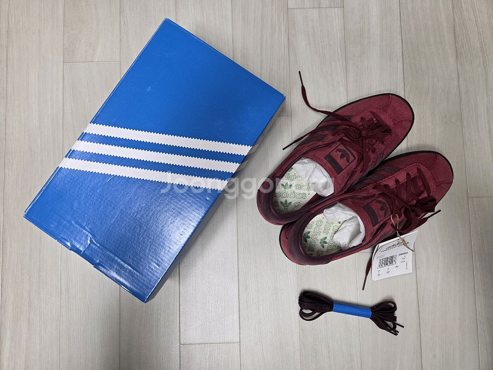 아디다스 토바코 그루엔 버건디 [225, 새상품]--6