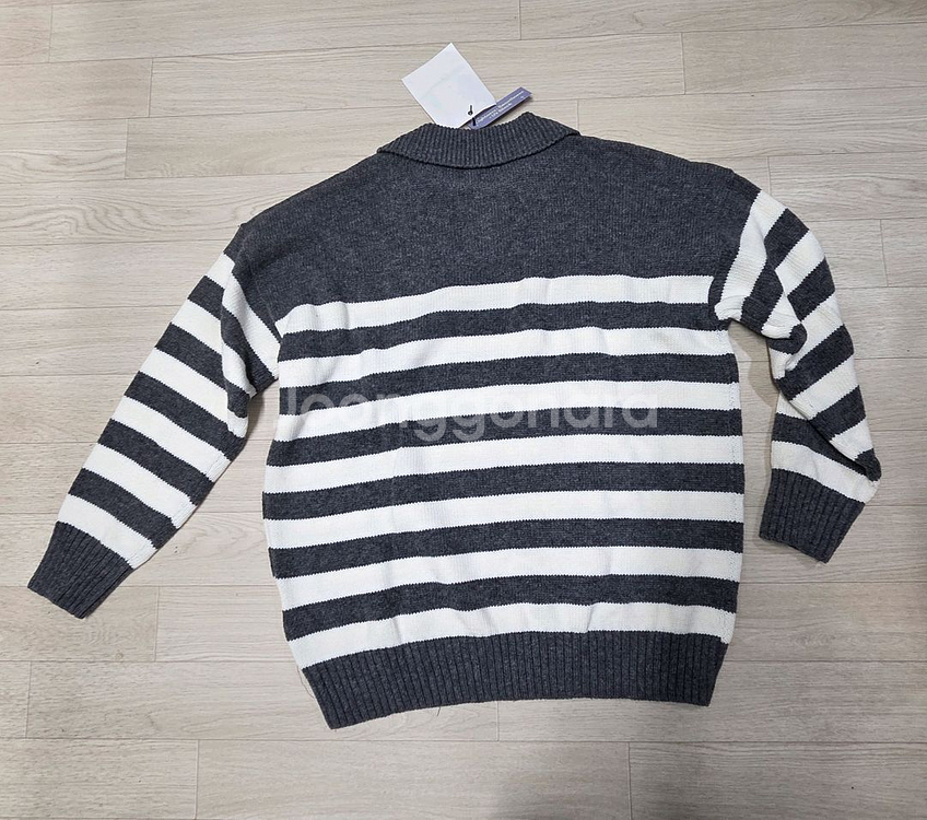 새상품 하츠크루 니트 카라 맨투맨-남녀공용--4