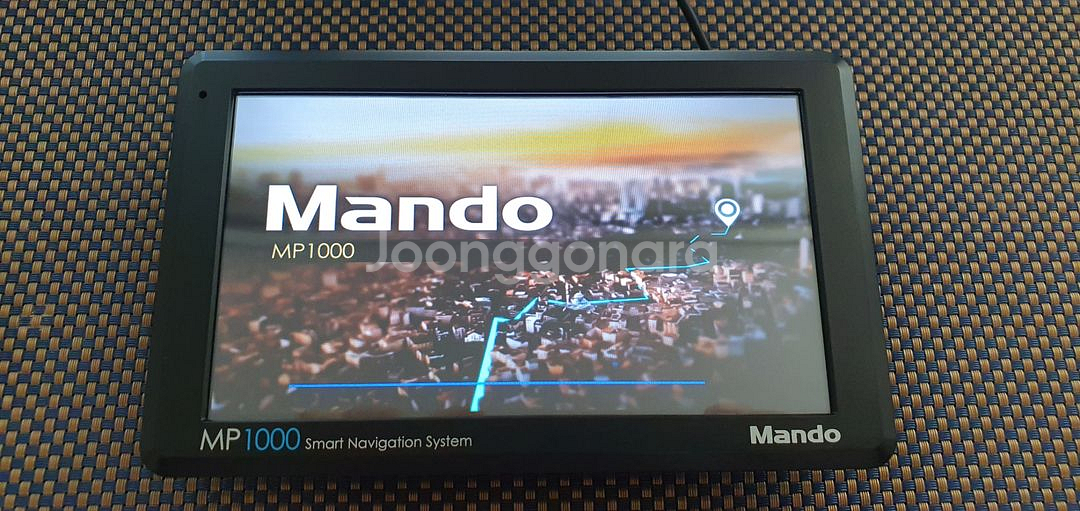 (7인치) 만도 MP1000 지니2D맵 네비게이션--0