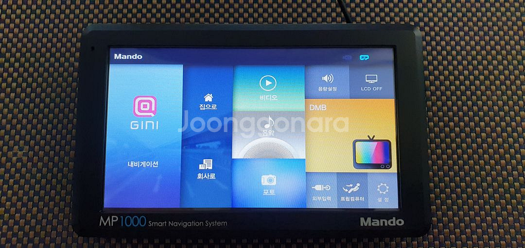 (7인치) 만도 MP1000 지니2D맵 네비게이션--1