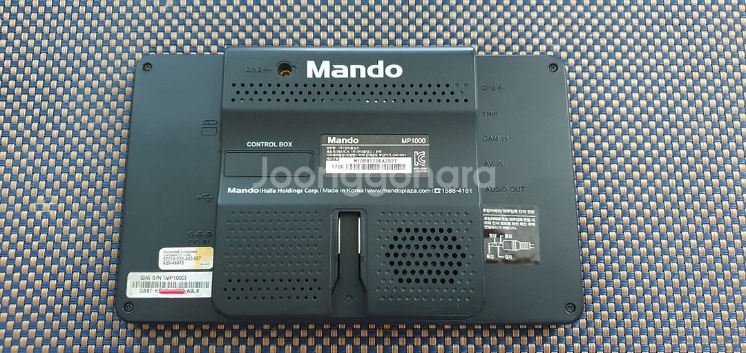 (7인치) 만도 MP1000 지니2D맵 네비게이션--5