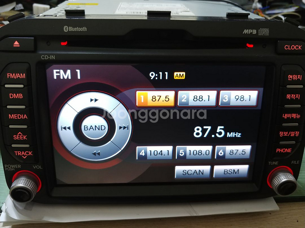 올뉴모닝 AVN 자출데크 팝니다.--0