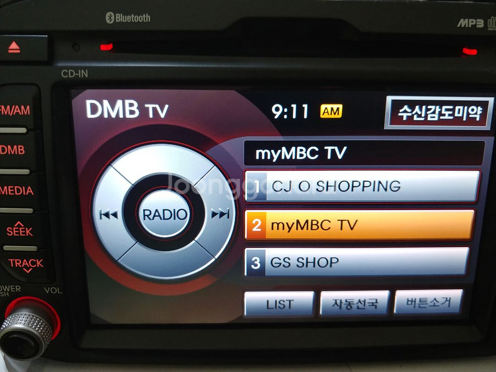 올뉴모닝 AVN 자출데크 팝니다.--1