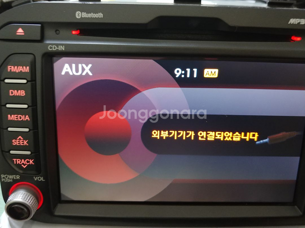 올뉴모닝 AVN 자출데크 팝니다.--3