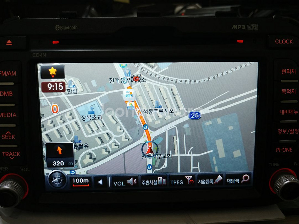 올뉴모닝 AVN 자출데크 팝니다.--7