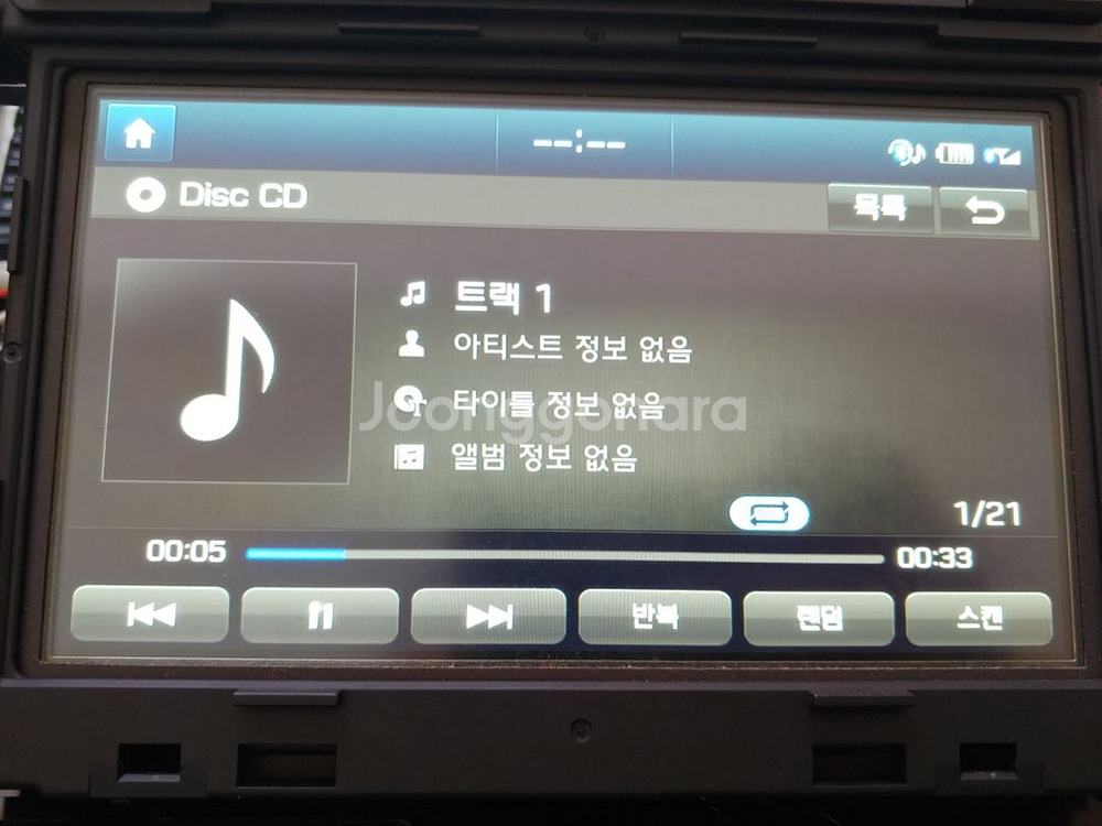 LF 쏘나타 AVN 8인치 무출 카플레이어 데크 팝니다--2