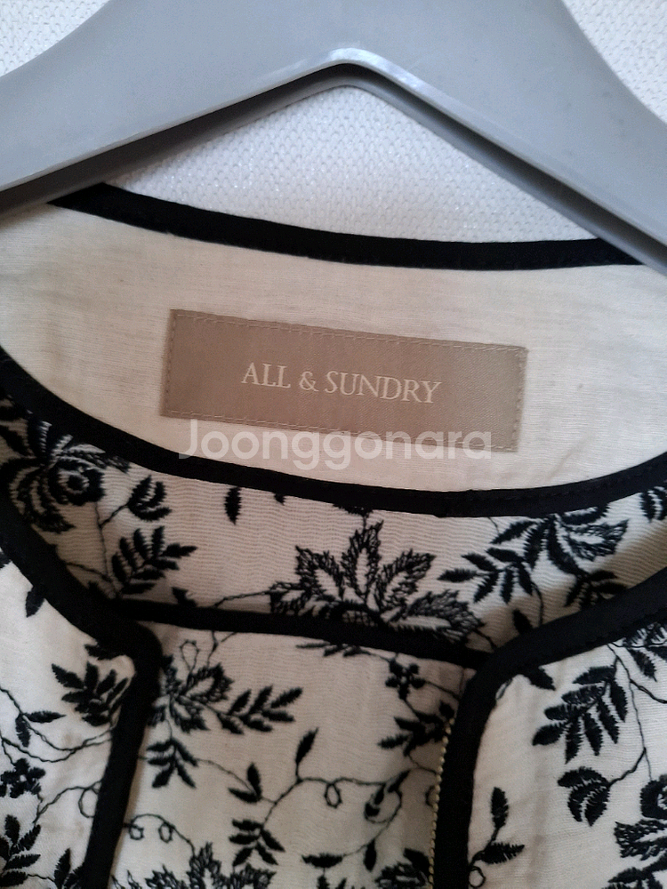 ALL &SUNDRY 플라워 자켓 66--3