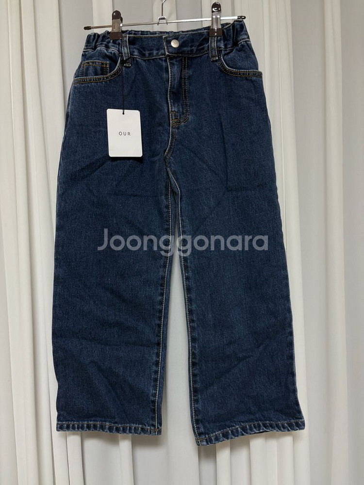 새상품 .아워 아동복 데님 팬츠 바지 js 키즈--0